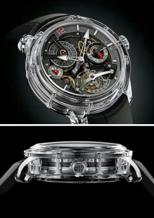ساعت شیشه ای یک میلیون دلاری/"تاج شیشه ای" شرکت گروبل فور