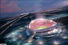 عکس ورزشگاه تمام خورشیدی جام جهانی 2022 قطر