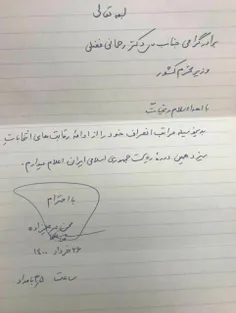 انصراف #مهرعلیزاده از ادامه حضور در عرصه #انتخابات
