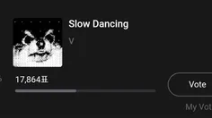 موزیک Slow Dancing برای  استیج اینکیگایو نامزد شده و تو ج