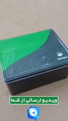 جعبه فلزی میکس با دمنوش های پذیرایی