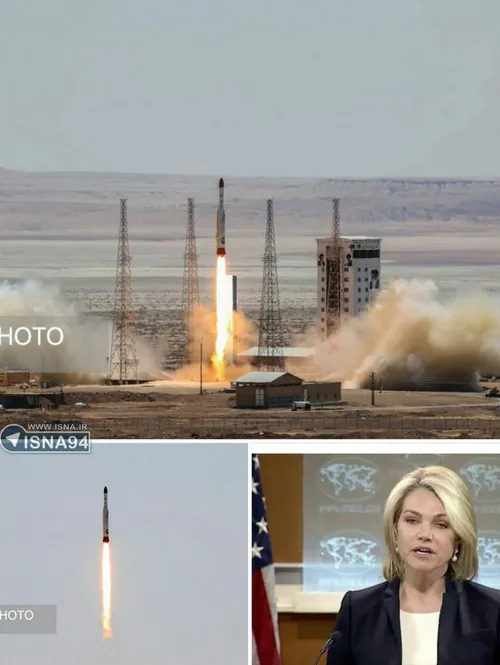 واکنش وزارت خارجه آمریکا به پرتاب راکت به فضا توسط ایران: