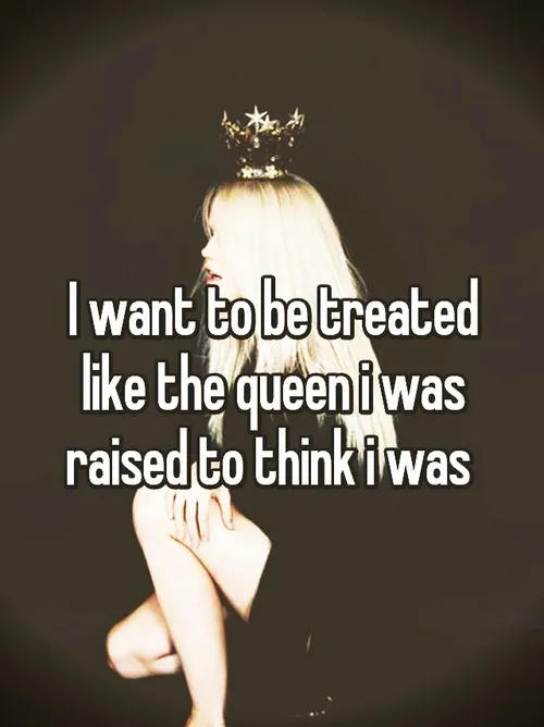 من میخاهم مانند ملکه ها فکر کنم تا مشکلاتم را درمان کنم..