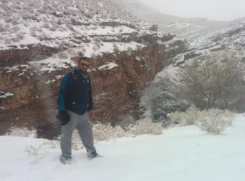 گردش برف پیاده-روی مشهد کلات ابگرم