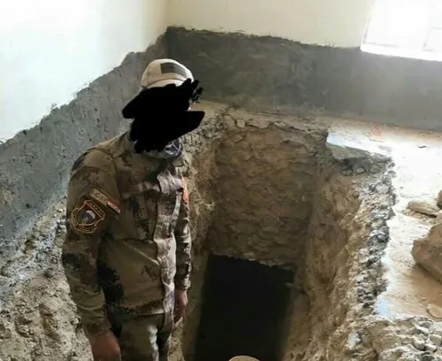 این هم خونه موشهای داعشی تونل های کشف شده و حفر شده در من