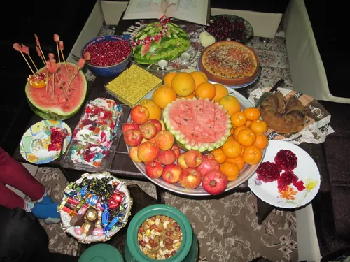 سفره شب یلدای ما