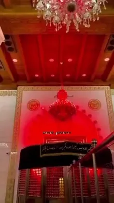 ☑️مکان ضربت خوردن حضرت علی(ع) در مسجد کوفه🏴