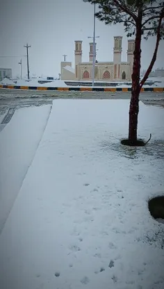 برف زمستون 