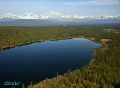 آلاسکا بیش از هر ایالت دیگری آب‌های داخلی دارد