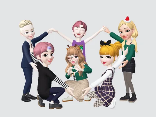 بازی ZEPETO رو نصب کنید ، عالیه ، بعد فالومم کنید 😍