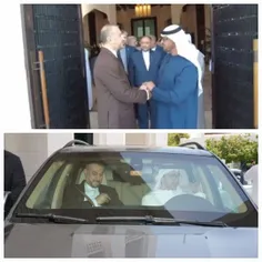 بدرقه یک #وزیرخارجه توسط شخص حاکم #امارات تقریبا بی سابقه بود؛