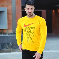 بلوز  مردانه Nike مدل Just (زرد)