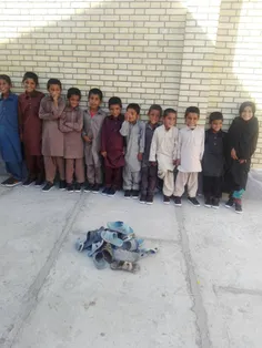 کمک بنیاد کودک در روستای مناطق محروم بلوچستان