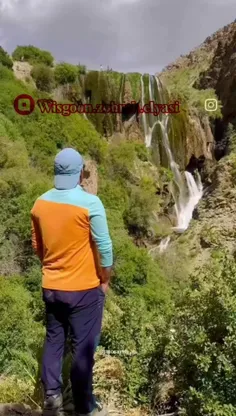 آبشار پونه‌زار یکی از زیباترین جاذبه‌های گردشگری فریدون ش