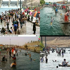 #ایرانگردی استان خوزستان پارک ساحلی دزفول (علی کله)
