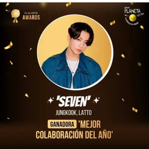 جونگکوک با موزیک SEVEN نامزد "بهترین همکاری سال" تو جوایز