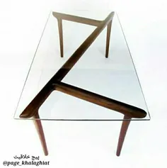 #ایده پیشنهادی برای#طراحی میز با پایه های#چوبی