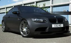 BMW E92 matte black