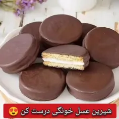 🍩شیرین عسل خونگی درست کن 😍 