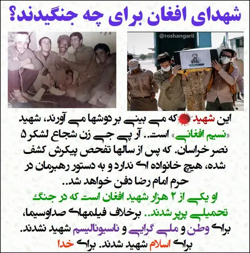 شهید نسیم افغانی که بود