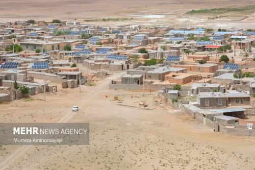 افتتاح۸۰ پنل خورشیدی ۵کیلو وات خانگی در روستای چاه نسر