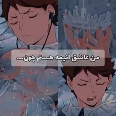 من عاشق انیمه هستم چون...