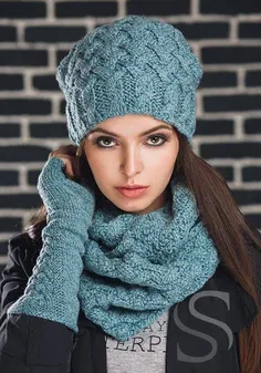 مدل های کلاه بافتنی زنانه زمستانی