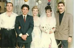 زنده یاد فروزان در عروسی پسرش سیامک ساجدی