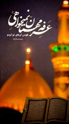 عرفه در حرم امام حسین ع