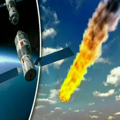 طبق گفته گاردین ایستگاه فضایی چینی با نام  Tiangong-1 با 