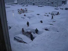 برف در روسیه امروز
