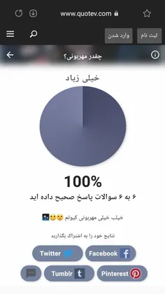 چجوری من مکار و ترسناکم بعد تست مهربونی و 100 میشم😑😑