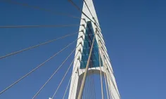 اینم عکس دوم از پل کابلی اهواز که من گرفتم