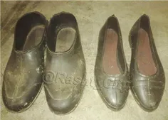 #گالوش، (پاپوش) یک کفش پلاستیکی که روستاییان در گذشته به 