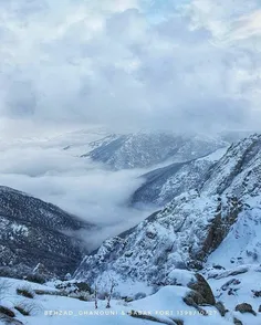 زیبایی های زمستان در قره داغ آذربایجان شرقی 