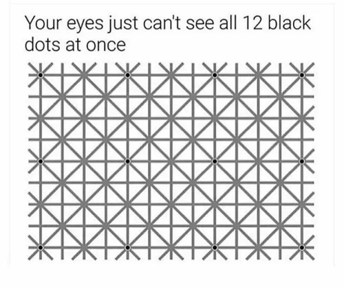 چشمتون همزمان نمیتونه این ۱۲ نقطه رو ببینه😨 😨 😨