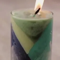 ساخت شمع زیبا💗
