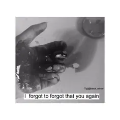 فراموش کردم