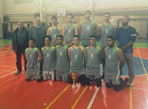 قهرمانی تیم بسکتبال هنرستان ورزشی آینده سازان ایران در مس