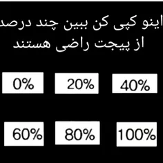 چند درصد بگین؟