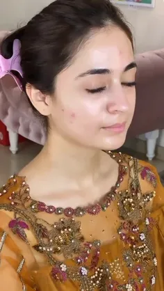 آموزش آرایش هندی 🍏🍐