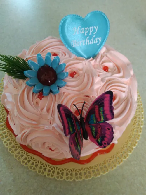 کیک تولد فاطمه جون