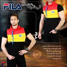 #تیشرت یقه شل طرح #Fila