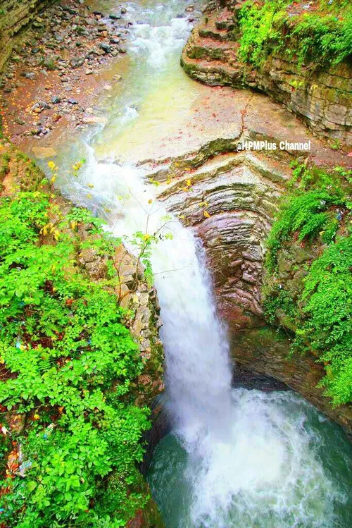 آبشار زیبای ویسادار با ارتفاع ۲۰ متر سومین آبشار مرتفع اس