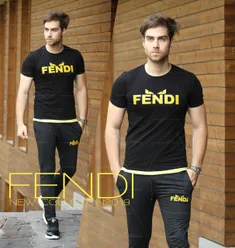 💥 خریدی متفاوت #ست تیشرت و شلوار FENDI