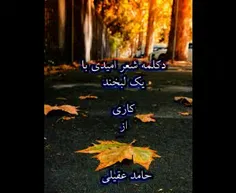 امیدی با یک لبخند ◕‿◕