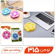 🏆چند راهی برق و شارژر USB