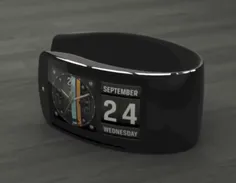 طرح مفهومی از ساعت هوشمند اپل