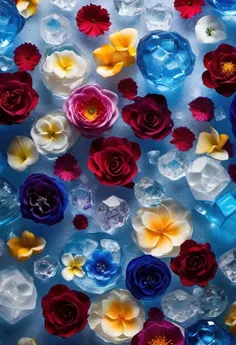 این گلای قشنگ و تقدیم میکنم به بچهای ویسگون