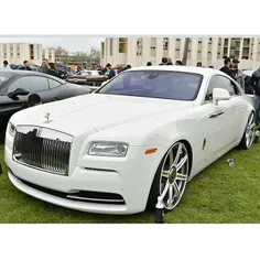 Slammed Rolls Royce Wraith by @caliwheels